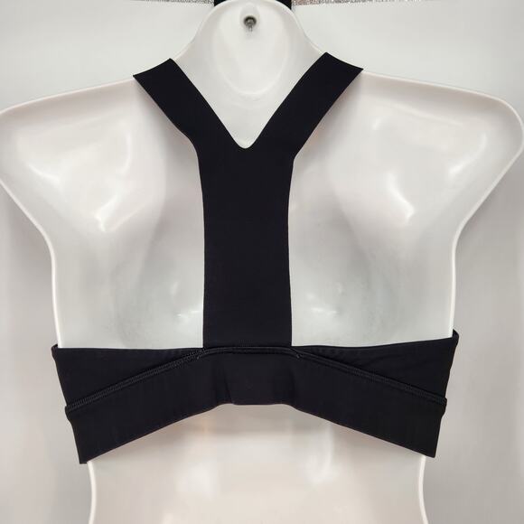 Lululemon Black Fast & Free Racerback Sports Bra (Nulux) Women's M - Picture 6 of 6